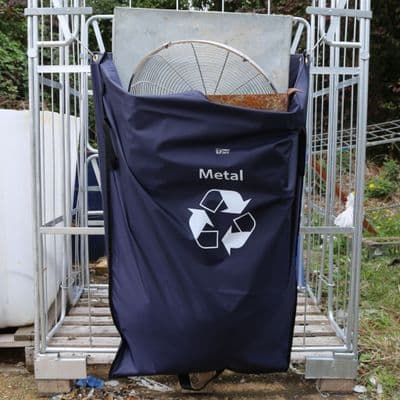 Tidy Sack Waste Collection Bag (Pack of 5) - Metal