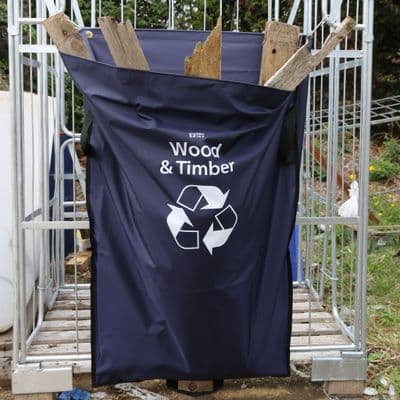 Tidy Sack Waste Collection Bag (Pack of 5) - Wood & Timber