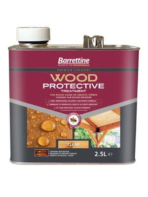 Barrettine wood protector clear 2.5L