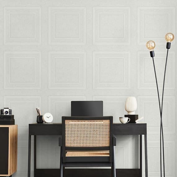 Belgravia - Paintable Panel Paper