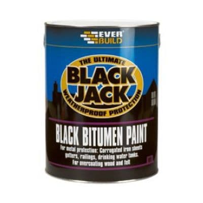 Black Bitumen Paint 5L