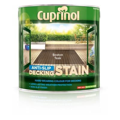 Cuprinol 2.5L Boston Teak decking stain