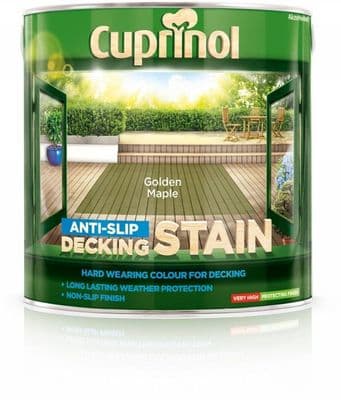 Cuprinol 2.5L Golden Maple decking stain