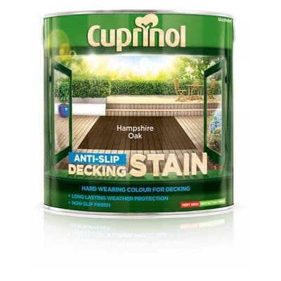 Cuprinol 2.5L Hampshire Oak decking stain