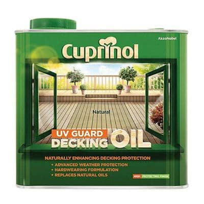 Cuprinol 2.5L Natural decking oil