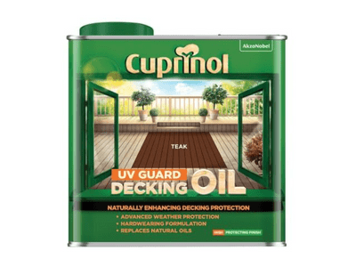 Cuprinol 2.5L Teak decking oil