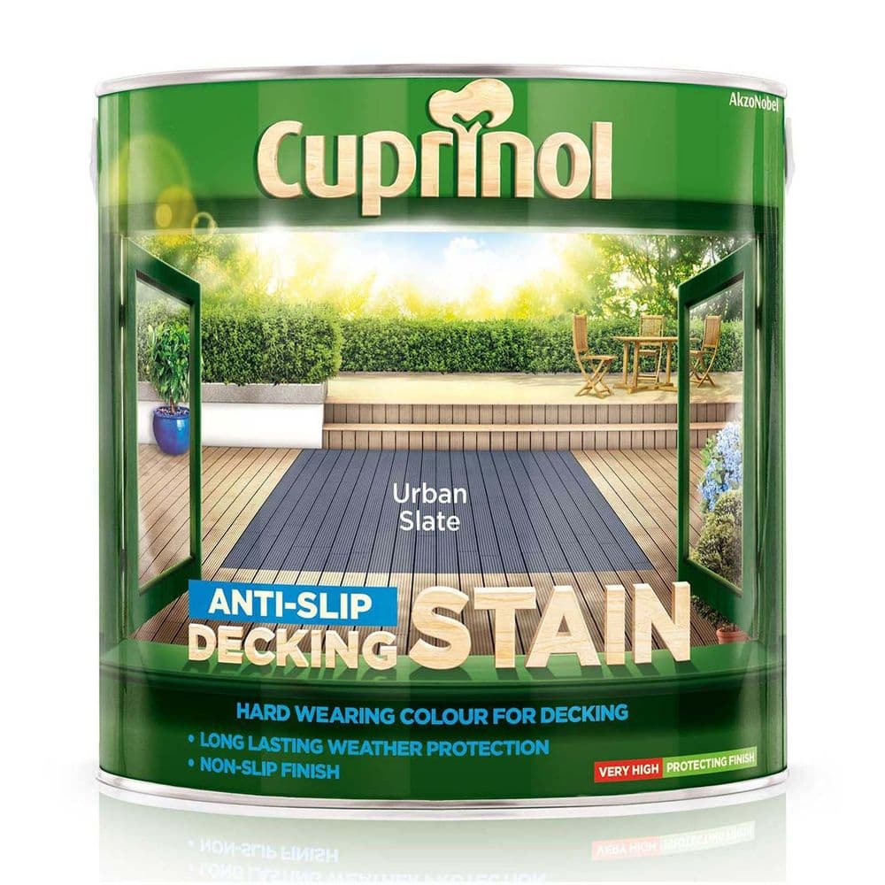 Cuprinol 2 5L Urban Slate decking stain