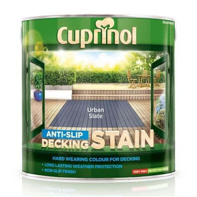 Cuprinol 2.5L Urban Slate decking stain