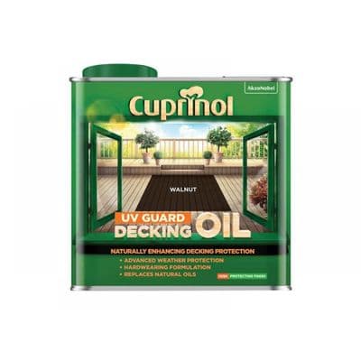 Cuprinol 2.5L Walnut decking oil