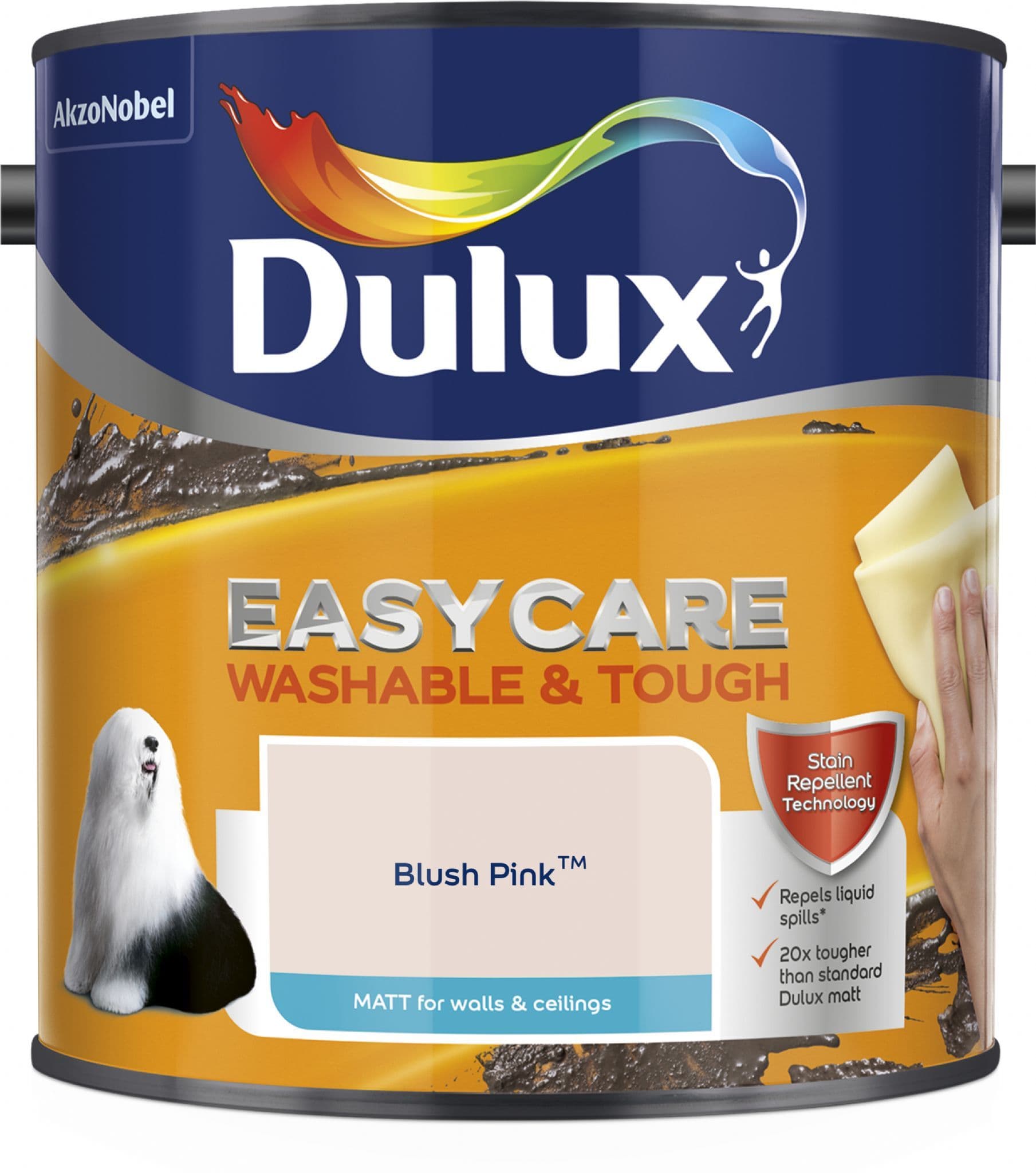 Dulux Easycare Blush Pink 2 5L