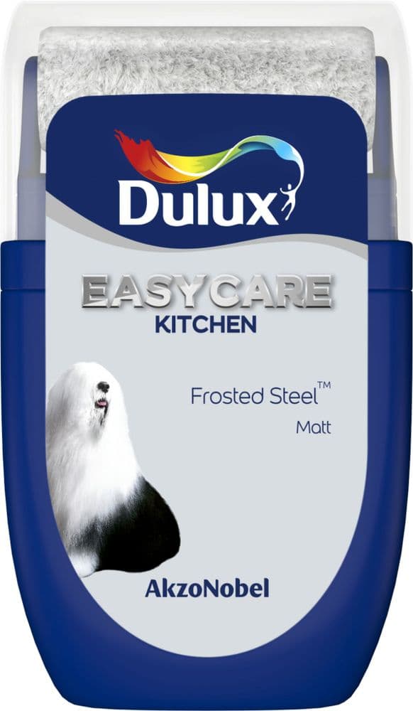 Dulux Frosted Steel Kitchen Tester