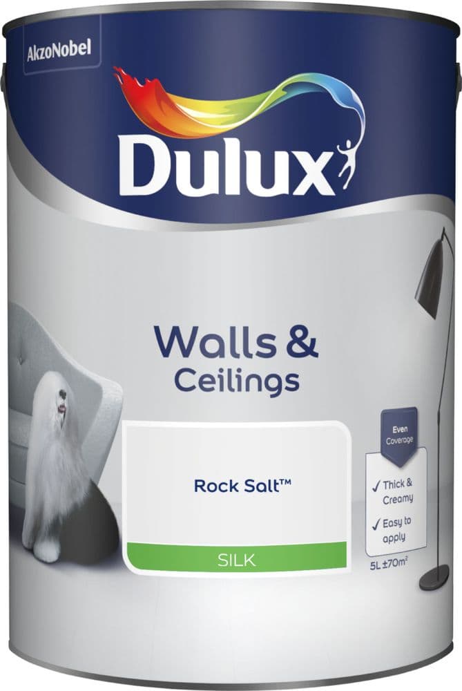 Dulux Rock Salt Silk Emulsion 5L