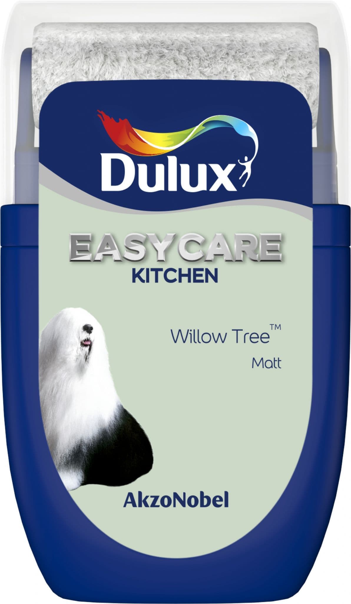 Dulux Willow Tree Kitchen Tester