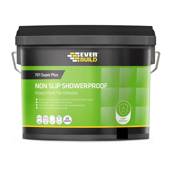 Everbuild 701 Non Slip Tile Adhesive 2.5kg
