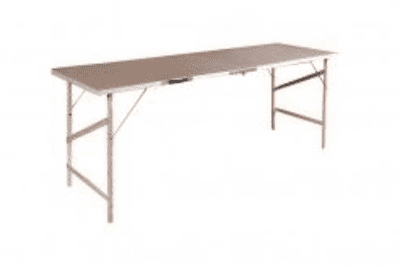 Hardboard paste table