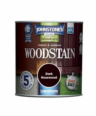 Johnstone's 250ml Dark Rosewood woodstain