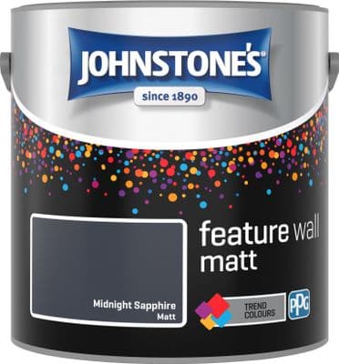 Johnstone's Feature Wall Midnight Sapphire 2.5L
