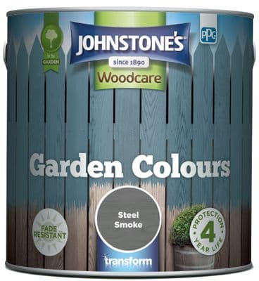 Johnstone's garden colours Steel Smoke 2.5L