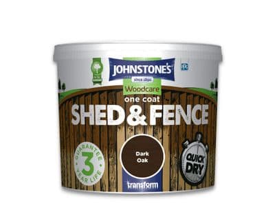 Johnstone's Shed & Fence Dark Oak 5L