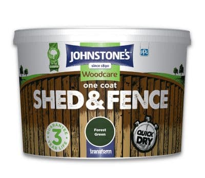 Johnstone's Shed & Fence Forest Green 9L