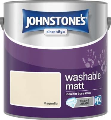 Johnstone's Washable Matt Magnolia 2.5L