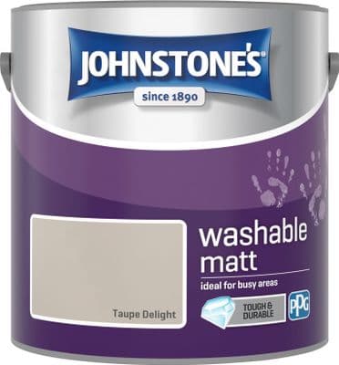 Johnstone's Washable Matt Taupe Delight 2.5L