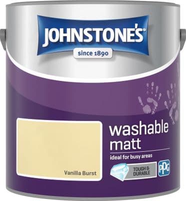 Johnstone's Washable Matt Vanilla Burst 2.5L