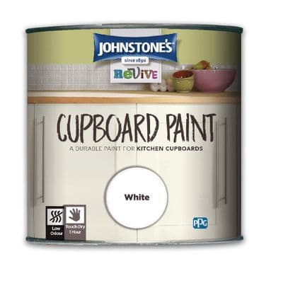 Johnstone's White Cupboard paint 750ml