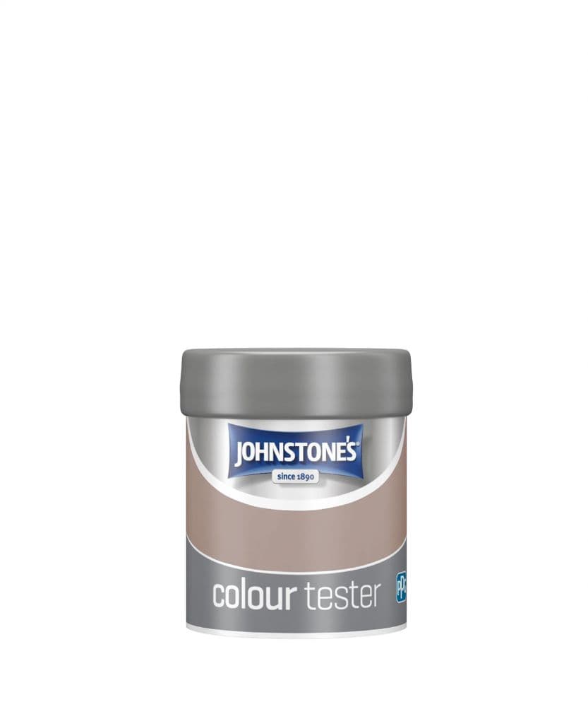 Johnstones Coffee Cream Matt Emulsion Tester