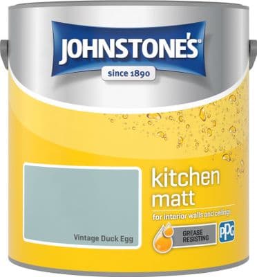 Johnstones Vintage Duck Egg Kitchen Emulsion