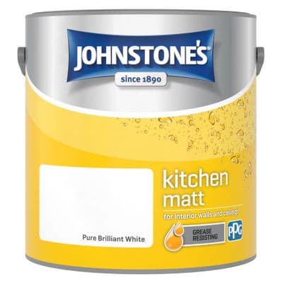 Johnstones White Kitchen Emulsion 2.5L