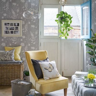 Laura Ashley - Forsythia Steel