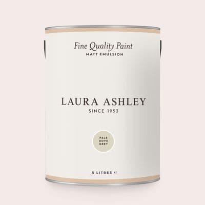 Laura Ashley Matt Emulsion - Pale Dove Grey 5 Litres