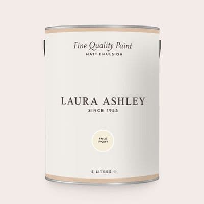 Laura Ashley Matt Emulsion - Pale Ivory 5 Litres