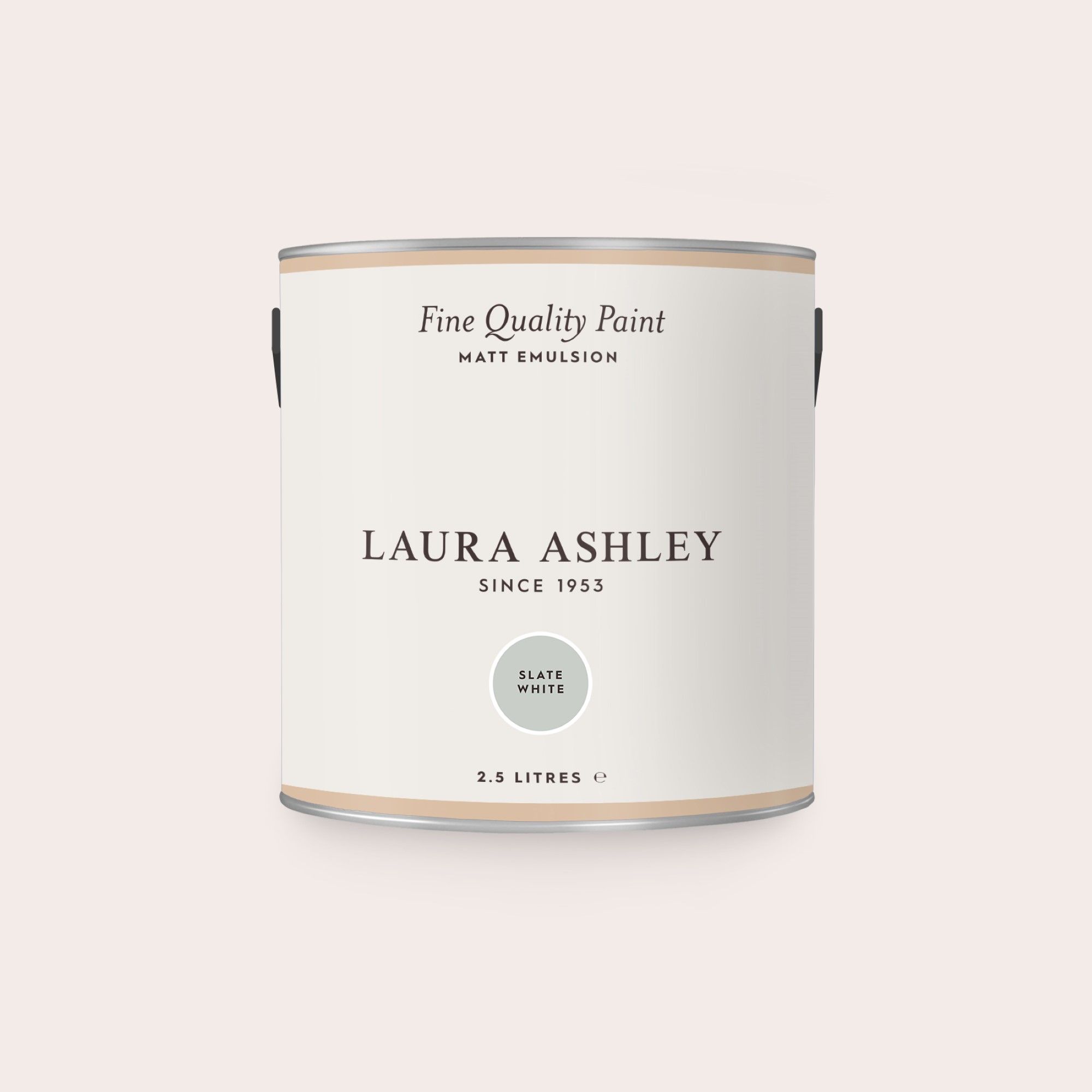 Laura Ashley Matt Emulsion - Slate White 2.5 Litres