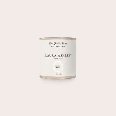 Laura Ashley Sample Pot - Cotton White 100ml