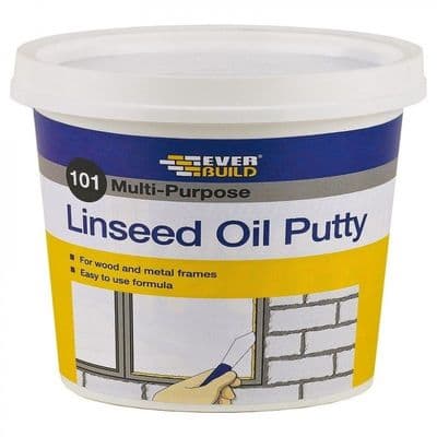 Linseed oil putty 500gms (natural or Brown)