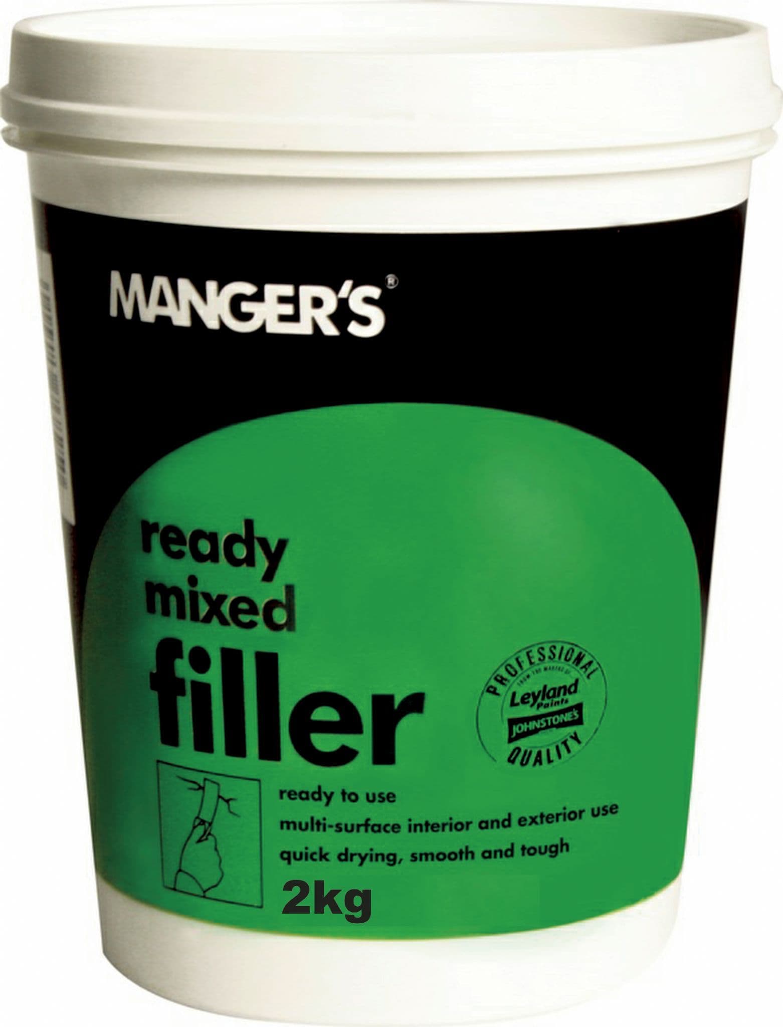 Mangers ready mixed filler 2kg