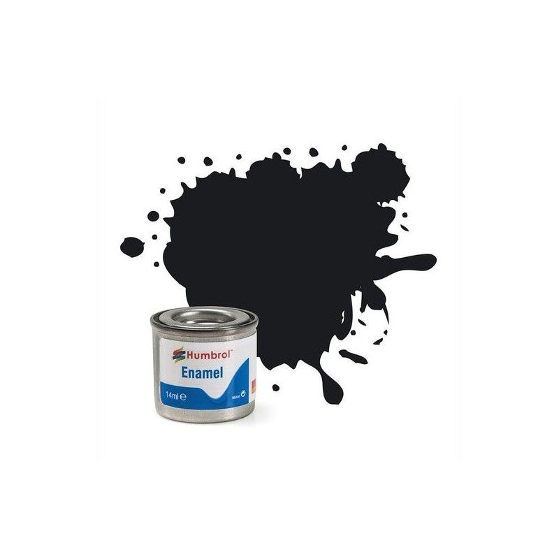 No 21 Black Gloss Enamel 14ml