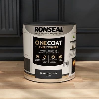 One Coat Everywhere - Charcoal Grey 2.5l