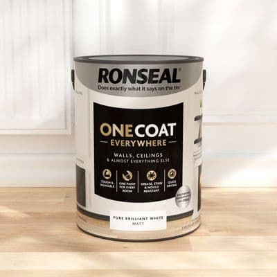 One Coat Everywhere - Pure Brilliant White 5l