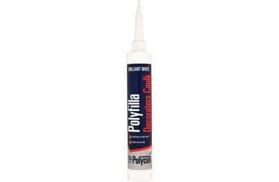 Polyfilla white decorators caulk 380ml