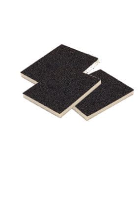 Prep pack 3 Abrasive Double Sided Sponge 100g Pads