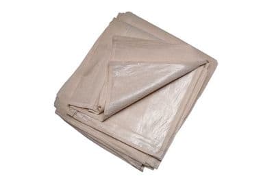 Prep Poly backed Cotton Dust Sheet 2.7M x 3.6M