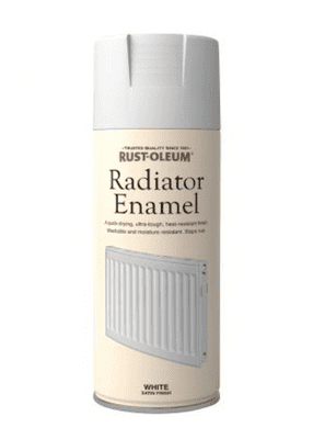 Radiator Enamel White Satin 400ml