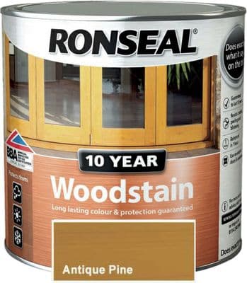 Ronseal 10 Year Woodstain Antique Pine 250ml
