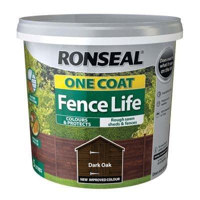 Ronseal 5L Dark Oak fencelife