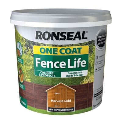 Ronseal 5L Harvest Gold fencelife