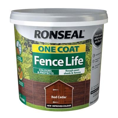 Ronseal 5L Red cedar fencelife