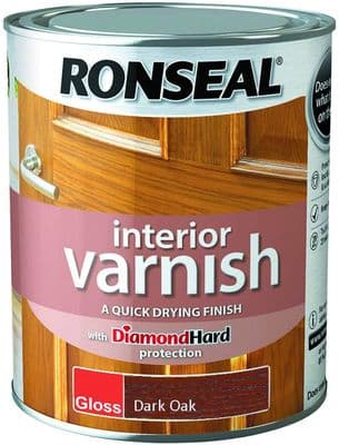 Ronseal Dark Oak Gloss varnish 250ml